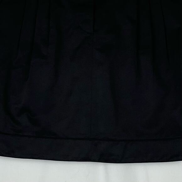 BUI By Barbara Bui Black Academia Minimalist Neutral Skirt NWOT Size M - Picture 3 of 12